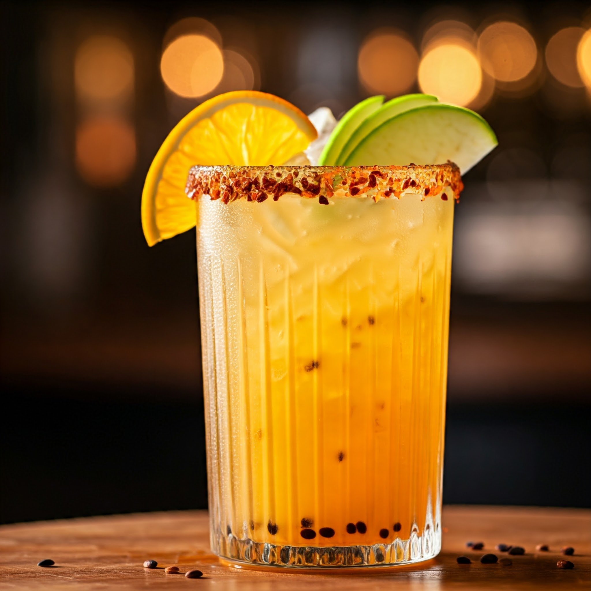 Michelada de maracuya